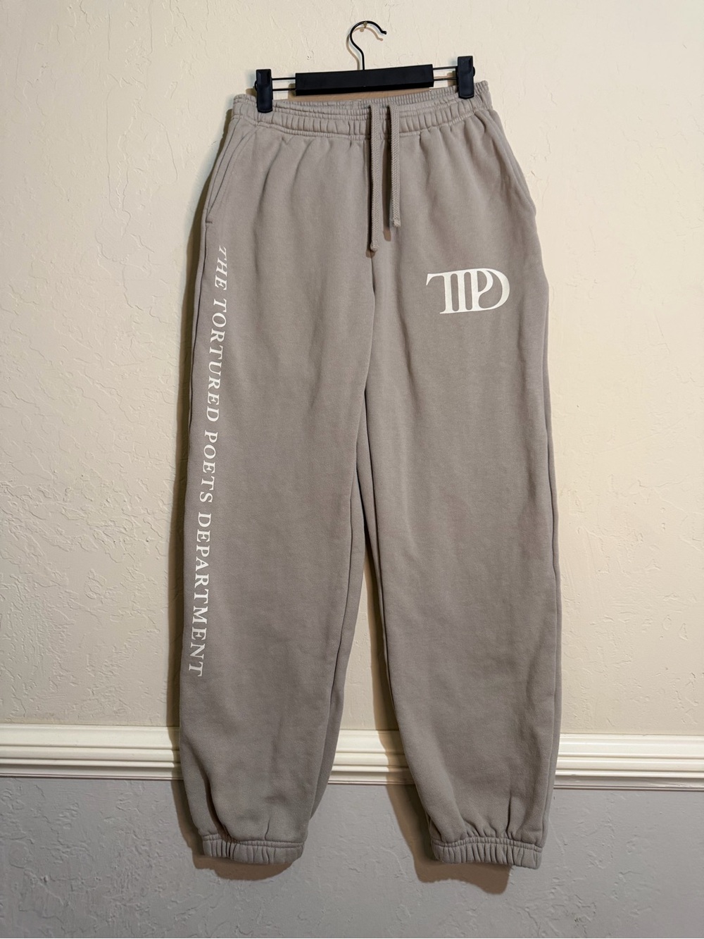 Taylor Swift ✨The Tortured Poets Department  Beige Sweatpants